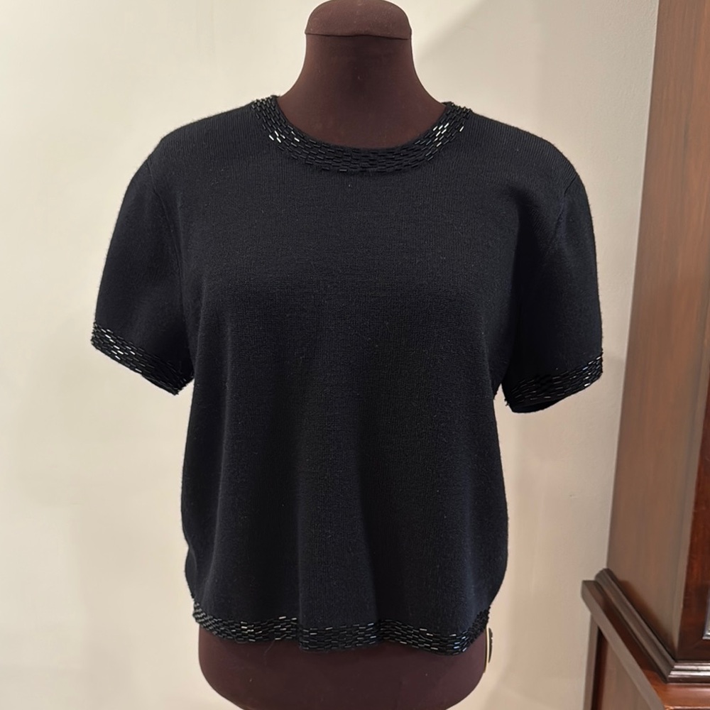 Elegant Black Women's Top